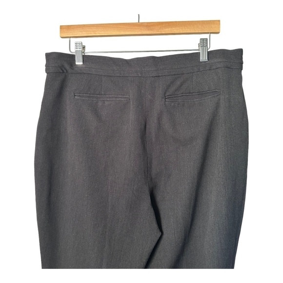 Rafaella Women's Curvy Fit Dress Pants Size 14 in Charcoal - Picture 3 of 11